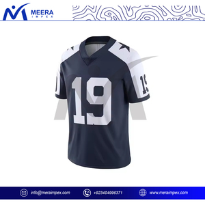 Maillot de football américain sur mesure 2025 – Impression par sublimation haute qualité, manches courtes, personnalisable pour équipe - Product Image 2