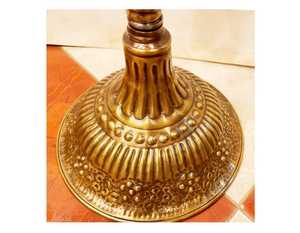 Cachimba martillada a mano de latón de fundición de pulso de estilo árabe de calidad superior con técnicas de laca de lujo - Product Image 5