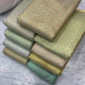 Tela Jacquard brocada versátil para tapicería de ropa y proyectos artesanales Textil Premium con opciones de personalización - Product Image 1