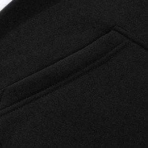 Sweat à capuche épais et lourd pour homme, 100% coton, doublé en polaire, grande taille, anti-boulochage et respirant, idéal pour l'hiver - Product Image 3