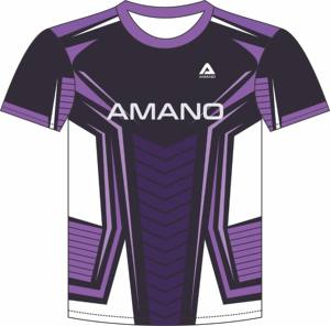 Uniforme de fútbol de nueva calidad, uniforme de fútbol por sublimación digital, 100% poliéster, camisetas de fútbol Unisex para hombres, camiseta y Top Amano Sport - Product Image 3