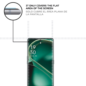 ANTISHOCK Oppo Find X6 <b>Screen</b> Protector Durable and Shock-Absorbent Mobile <b>Cover</b> - Product Image 4