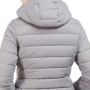 Veste bouffante à capuche style fermeture éclair manteau à bulles résistant à l'eau compressible alternatif avec capuche amovible - Product Image 5