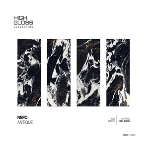 600*1200mm Carreaux de porcelaine polis brillants Design moderne de haute qualité pour les murs intérieurs de villa Sols de salon pour salles de bain - Product Image 1