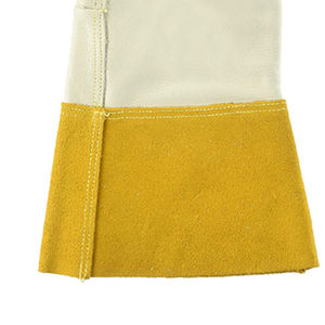 Nuevo 2025 precio de fábrica guante de barbacoa resistente al fuego al calor guantes de soldadura de cuero - Product Image 4