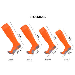 Wholesale Professional <b>Padded</b> Long Spring Knitted Soccer Socks Kids Youth Men Sports Knee High Elite Football Team Socks Bottom - Product Image 4