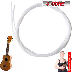 Cuerdas de Nailon para Ukelele de 5 Cuerdas con Tono Profundo y Brillante, Durabilidad Consistente y Confiable - Product Image 5