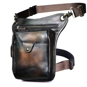 Designer Vintage Real Leather Bum Bag Men's Waist Chest Belt for Outdoors Traveling <b>LWB</b>-0029 Fanny Pack - Product Image 3