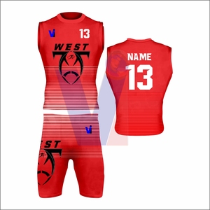 Uniformes de football 7v7 pour jeunes ensembles 7 sur 7 maillots de football 7v7 uniforme de compression sublimé par le football gants de sac de sport - Product Image 3