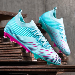 Botas de fútbol para niños, botines de fútbol para jóvenes, ligeras, transpirables, para niños y niñas, para entrenamiento, competición, calzado deportivo - Product Image 2