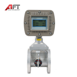 Dn50 pengukur aliran turbin <span class=keywords><strong>Gas</strong></span> tipe pipa propilen etilen hidrogen asetilen Digital pintar - Product Image 3