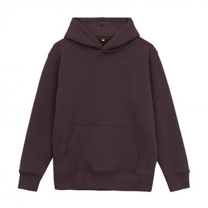 เสื้อฮู้ดดี้ผู้ชายแบบโอเวอร์ไซส์ ผ้าฟลีซเนื้อหนา ระบายอากาศได้ดี สีพื้น ยูนิเซ็กซ์ ผลิตจากผ้าฝ้าย 100% สำหรับฤดูหนาว ปี 2025 รับผลิตตามแบบ ODM ขายส่งจำนวนมาก พร้อมสกรีนโลโก้ได้ - Product Image 5