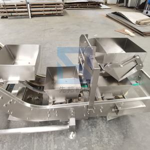 Yeni otomatik paslanmaz çelik 304 ayarlanabilir hız montaj hattı kase asansör konveyörü dondurulmuş mallar için et topları fincan depolama - Product Image 3