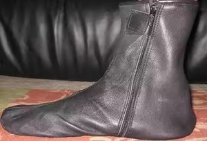 Zapatillas de cuero genuino 100% más vendidas, antideslizantes, cómodas cubiertas de pies de lujo, calcetines Khuffs de cuero con aislamiento de invierno - Product Image 4