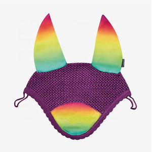 Máscara Antimoscas para Caballos, Estilo Nuevo, con Malla Facial, Logotipo Personalizado, Protección para Montar a Caballo, Orejeras, Venta al por Mayor - Product Image 3