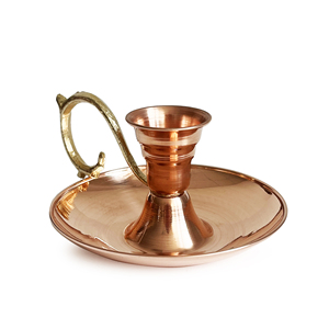 Shark Anatolia Handmade Copper <b>Candle</b> <b>Stick</b> Holder Home Decoration Christmas Romantic Look 10 cm - Product Image 1