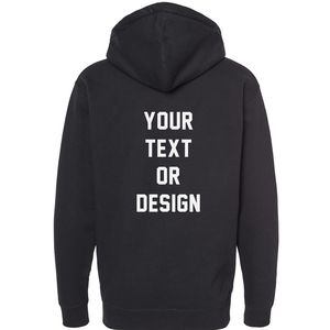 Sweat-shirt à capuche pour homme de haute qualité, personnalisé avec impression 3D en relief, logo, taille américaine, 100% coton uni avec impression personnalisée - Product Image 3