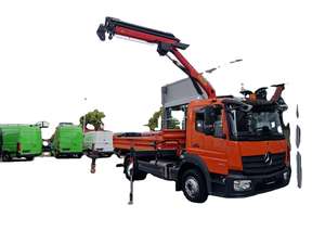 Camion lourd FAW d'occasion 2024 |   Camion benne multifonction 6x4 avec moteur diesel 351 450HP, transmission manuelle, Euro 4, grue de 31-40T de capacité de charge - Product Image 2