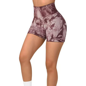 Pantalones cortos de ciclismo para mujer, cómodos, de cintura alta, elásticos, transpirables, perfectos para ciclismo y para el verano. - Product Image 6