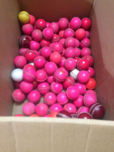 Pelotas de Críquet de Alta Calidad con Logotipo Personalizado, de Cuero, Alta Presión, para Partidos de Equipo, con Fuerte Agarre - Product Image 2