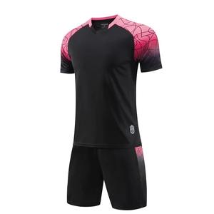 Maillot de football à manches courtes pour hommes à séchage rapide Ensemble de sport uniforme d'entraînement et de compétition pour enfants et adultes - Product Image 6