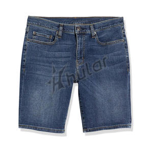 Custom logo Distressed Shorts Denim Shorts Fashion <b>Elastic</b> <b>Waist</b> <b>Jean</b> Shorts Men - Product Image 5
