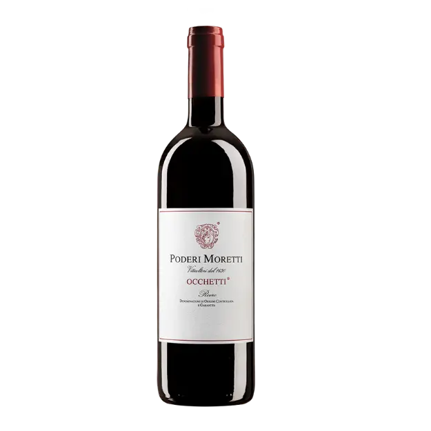 Poderi Moretti Roero DOCG Occhetti 2017 0,75 Lt vin italien rouge supérieur pour HORECA