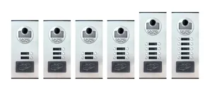 Anjielo xây dựng <span class=keywords><strong>Video</strong></span> <span class=keywords><strong>intercom</strong></span> 1v12 ngoài trời chuông cửa RFID kiểm soát truy cập hệ thống tầm nhìn ban đêm cho multi-đơn vị căn hộ - Product Image 5