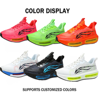 Sepatu Lari Bantalan Udara Nyaman Tahan Lama Ringan Bernapas Universal Pria Wanita Ukuran Besar Sneakers Baru