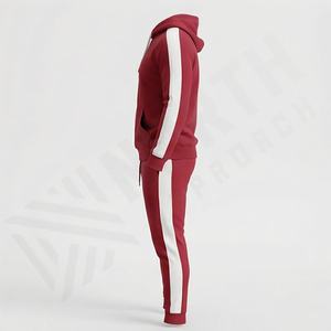 Conjuntos Deportivos de Alta Calidad Personalizados para Hombre, Conjuntos Deportivos de Chándal con Rayas para Correr, Tallas Grandes, Ropa Deportiva para Gimnasio - Product Image 3