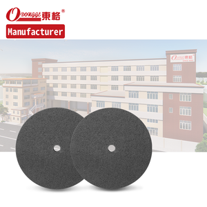 Hochwertige OEM DONGGE Marken größe 100*16mm 7P/9P Nylon faser Braun Korund Vlies rad Schleif vlies Poliers cheibe - Product Image 1