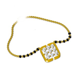 Mangalsutra ทอง14K พรีเมี่ยมฝีมือเหนือกาลเวลาสำหรับผู้ค้าปลีกที่แสนฉลาดสร้างแรงบันดาลใจให้กับตลาดที่ไม่มีใครเทียบได้ - Product Image 2