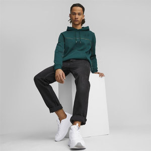 Sudadera con capucha hecha en fábrica, tela de algodón, gimnasio y uso físico, sudaderas con capucha de peso pesado, sudadera fácilmente lavable para hombres - Product Image 5