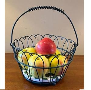 Hand Engraved Decorative For Kitchen Decor Accessories Fruit <b>Basket</b> <b>Hanging</b> Stand Food Bread Fruit <b>Storage</b> Metal Stand use item - Product Image 5
