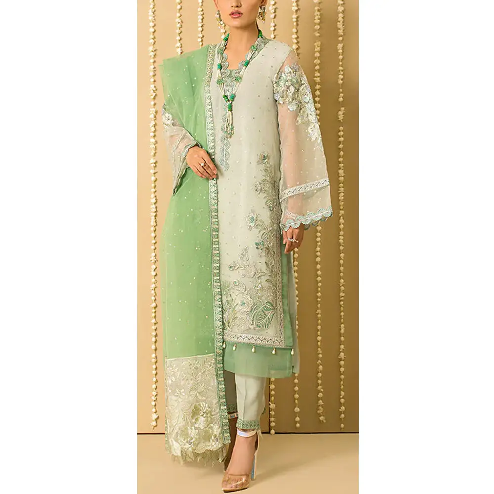 Best Manufacture & Supplier Casual Wear Shalwar Kameez For Women Ready Made Cotton Material Made Salwar Kameez