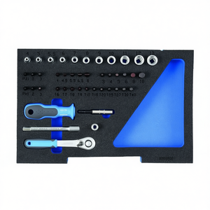 Jeu de douilles Gedore 1/4'' en plateaux, kit de 44 pièces - Product Image 2