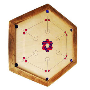 Tablero de Carrom moderno de madera de alta calidad con borde 1,5x1,25 pulgadas Uso interior medio Color y diseño personalizables - Product Image 2