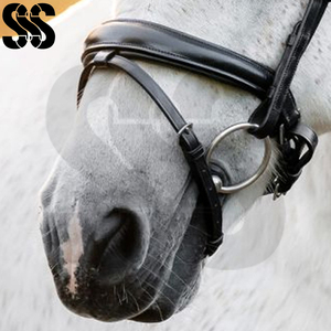 Brida para Caballo de Cuero PU de Alta Calidad con Hebillas, Cómoda, Duradera, con Logotipo Personalizado, Ajustable, con Acolchado Suave para Montar - Product Image 5