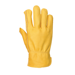 Gants de conducteur en cuir en gros Gants en cuir de chèvre durables pour la construction et l'usage général à prix économique - Product Image 3
