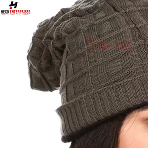 Gorro de gorro de calidad superior recién llegado, gorro de gorro profesional al mejor precio para invierno, fabricante de Pakistán, gorro de gorro para hombre - Product Image 4