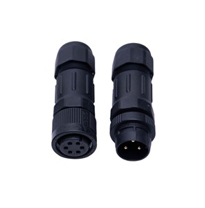 ขั้วต่อวงกลมกันน้ำระดับ IP67 กระแสสูง 40A พร้อมกลไกการล็อคแบบกด - Product Image 4