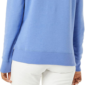 Sudadera de mujer elegante con material suave liso casual cómodo sudadera de secado rápido para mujer - Product Image 3