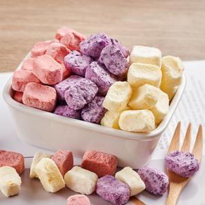 Cubos de yogur sabroso Aperitivo liofilizado con sabor fresco - Product Image 4