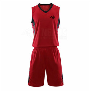 Ensemble de vêtements de sport de basketball, best-seller, taille XS Plus, séchage rapide, respirant, léger, 100% polyester, logo personnalisé - Product Image 1