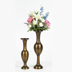 Jarrón Trompeta de Acero Inoxidable Negro Moderno de Lujo para el Día de San Valentín y Centro de Mesa para Bebés Recién Nacidos, Decoración para Eventos, Impresión Personalizada - Product Image 5