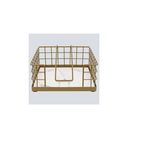 Proveedor Indio, Alta Demanda, Diseño Moderno Ecológico, Porta Servilletas Decorativos de Metal para Mesa, Suministro al por Mayor ARTISTIQUE - Product Image 1