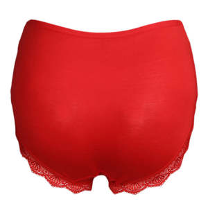 Culotte fantaisie pour femme (A11) - Rouge - Product Image 2