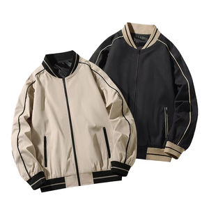 แจ็คเก็ตโค้ชผู้ชายแบบสั่งทำพิเศษ OEM คุณภาพสูง ขายดี กันน้ำ กันลม - Product Image 4