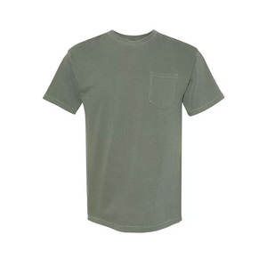 Camiseta de manga corta clásica transpirable para hombre Camiseta activa con cuello redondo sin etiqueta que absorbe la humedad - Product Image 5