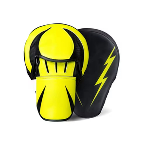 Mitaines de boxe formation cible Focus poinçon Pad cuir incurvé mitaines de frappe respirant Kickboxing Pads boxe Focus Pad - Product Image 3